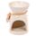 Brucia Essenze in Ceramica con Fiore - Confezione Regalo