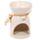 Brucia Essenze in Ceramica con Fiore - Confezione Regalo