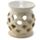 Brucia Essenze in Ceramica con Intagli a Squame