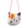 Borsa a Tracolla in Peluche - Lola, il Gatto - Animali Dolci ADORAMALS