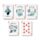 Carte da Gioco Standard - Campeggio
