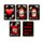 Carte da Gioco Standard - Teschi & Rose SKULLS&ROSES 