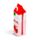 Astuccio Portapenne in Silicone, Verticale - Cartone del Latte alla Fragola - Foodiemals