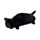 Astuccio in Peluche - Lucky il Gatto Nero