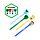 Set di 4 Penne Cancellabili con Copripenna in Silicone - Stile Chibi - Minecraft