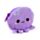 Mini Portamonete con Rivestimento in Peluche - Oceano - Animali Dolci ADORAMALS
