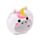 Mini Portamonete con Rivestimento in Peluche - Unicorno - Animali Dolci ADORAMALS 
