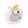 Mini Portamonete con Rivestimento in Peluche - Unicorno - Animali Dolci ADORAMALS 