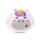 Mini Portamonete con Rivestimento in Peluche - Unicorno - Animali Dolci ADORAMALS 