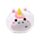Mini Portamonete con Rivestimento in Peluche - Unicorno - Animali Dolci ADORAMALS 
