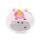 Mini Portamonete con Rivestimento in Peluche - Unicorno - Animali Dolci ADORAMALS 
