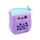 Mini Portamonete con Rivestimento in Peluche - Bubble Tea - Foodiemals