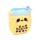 Mini Portamonete con Rivestimento in Peluche - Bubble Tea - Foodiemals