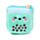 Mini Portamonete con Rivestimento in Peluche - Bubble Tea - Foodiemals