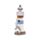 Decorazione Nautica - Faro con Pesci Bianchi