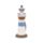 Decorazione Nautica - Faro con Pesci Bianchi