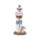 Decorazione Nautica - Faro con Pesci Bianchi