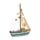 Decorazione Nautica - Barca a Vela con Conchiglie