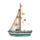 Decorazione Nautica - Barca a Vela con Conchiglie