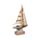 Decorazione Nautica con LED - Barca a Vela con Conchiglie
