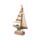 Decorazione Nautica con LED - Barca a Vela con Conchiglie