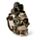 Teschio Decorativo Steampunk con Ingranaggi