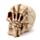 Teschio Decorativo con Mano - Macabra Disperazione