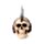 Teschio Decorativo Stile Punk con Cresta di Lame & Catene