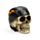 Teschio Decorativo con Bandana da Biker 