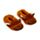 Pantofole in Peluche Antiscivolo - Bue Scozzese - Taglia EU39-41 / UK6-8