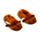 Pantofole in Peluche Antiscivolo - Bue Scozzese - Taglia EU36-38 / UK3-5