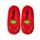 Pantofole in Peluche Antiscivolo - Fragola - FOODIEMALS - Taglia EU36-38 / UK3-6