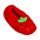 Pantofole in Peluche Antiscivolo - Fragola - FOODIEMALS - Taglia EU36-38 / UK3-6