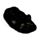 Pantofole in Peluche Antiscivolo - Lucky il Gatto Nero - Taglia EU36-38 / UK3-5