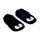 Pantofole in Peluche Antiscivolo - Pinguino - ADORAMALS - Taglia EU39-41 / UK6-9
