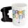 Tazza in Ceramica con Manico a Forma di Controller - Game Over