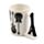 Tazza in Ceramica con Manico a Forma di Chitarra - Rock