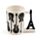 Tazza in Ceramica con Manico a Forma di Chitarra - Rock
