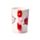 Tazza in Ceramica con Manico a Forma di Cuori - J'Adoramals - Baci XOXO