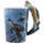 Tazza in Ceramica con Manico a Forma di Tartaruga Marina