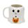 Tazza in Ceramica a Forma di Fantasma con Zucca - Trick or Treat SPOOKY
