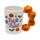 Tazza in Ceramica con Manico a Forma di Zucche Impilate - Trick or Treat SPOOKY