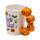 Tazza in Ceramica con Manico a Forma di Zucche Impilate - Trick or Treat SPOOKY