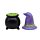 Set Sale e Pepe in Ceramica - Cappello da Strega & Calderone SPOOKY