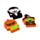 Set di 3 Gomme da Cancellare - Strega, Vampiro e Zucca