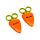 Forbici per Bambini con Custodia -  Cecil la Carota - Foodiemals