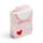 Set da 8 Fazzoletti Tascabili - Cuori - Amore 