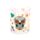 Set di 2 Bicchieri Tumbler in Vetro - Teschio Messicano - Day of the Dead