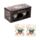 Set di 2 Bicchieri Tumbler in Vetro - Teschio Messicano - Day of the Dead