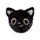 Antistress di Peluche - Biscotto della Fortuna - Lucky il Gatto Nero